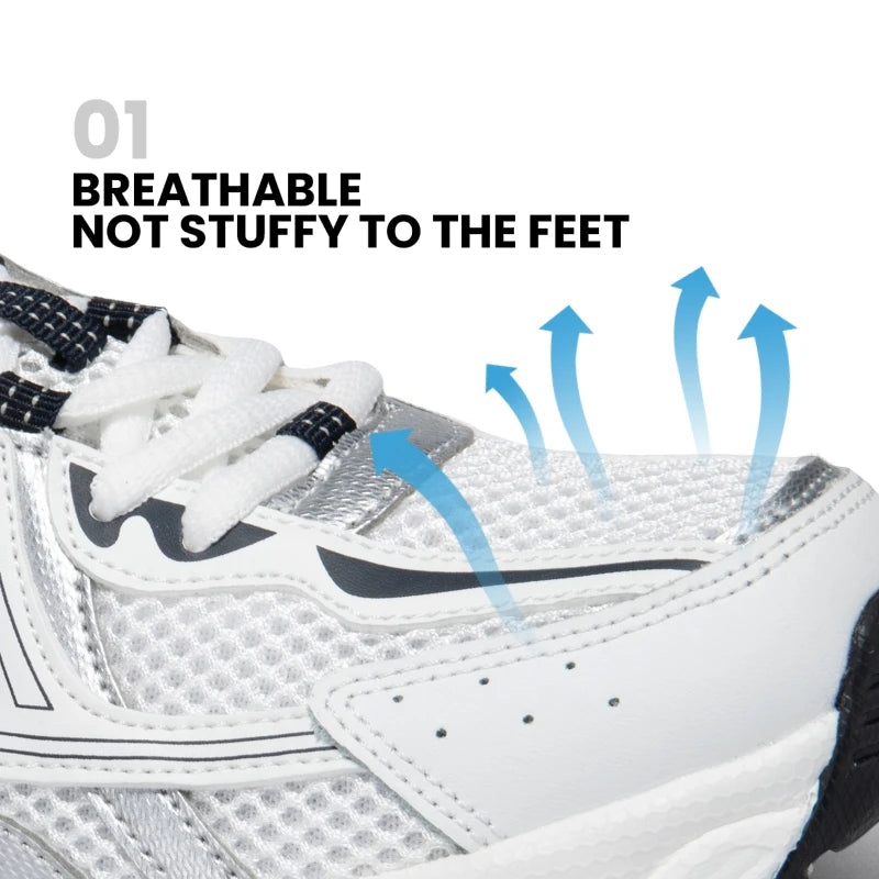 Baasploa Women’s Breathable Non-Slip Jogging Sneakers